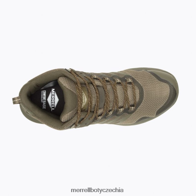 Merrell nova 3 mid taktická vodotěsná bota (j005053) obuv J064V2383 olivový muži