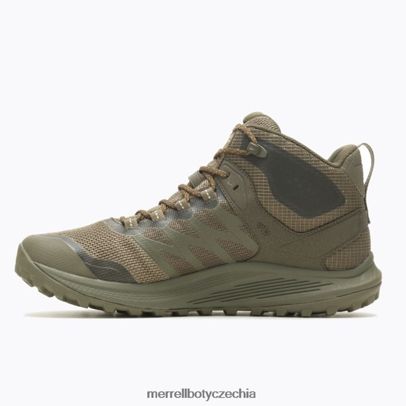 Merrell nova 3 mid taktická vodotěsná bota (j005053) obuv J064V2383 olivový muži