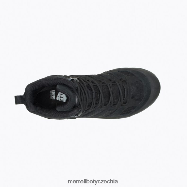 Merrell voděodolná bota strongfield tactical 6 (j099301) obuv J064V2441 Černá muži