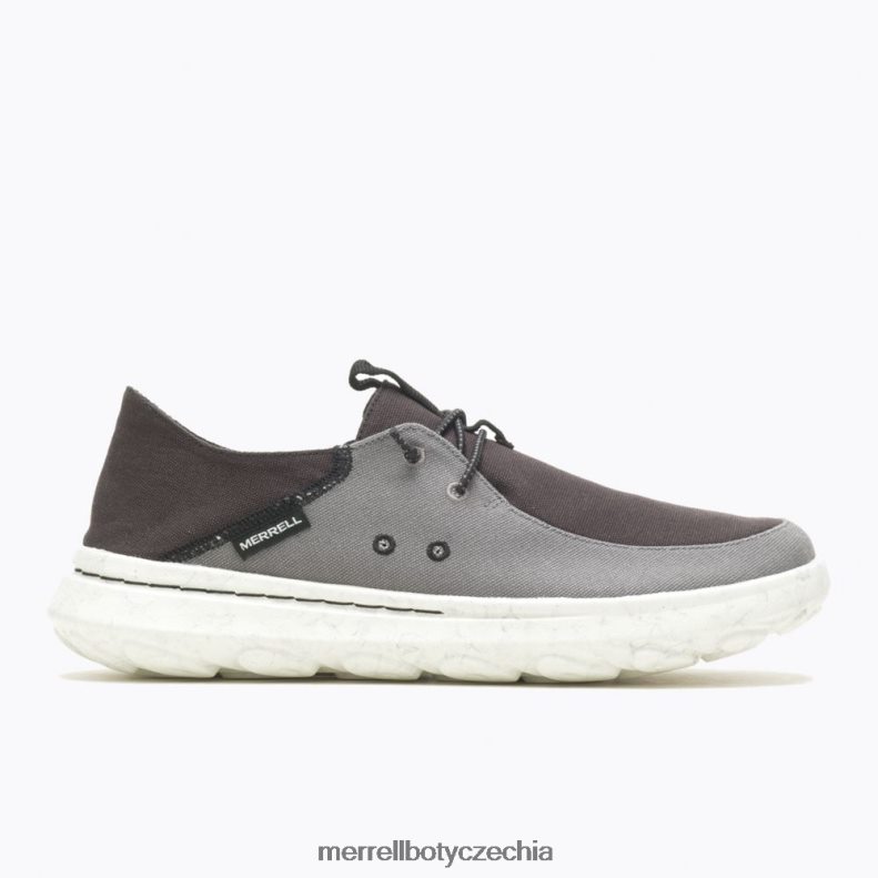 Merrell hut moc 2 canvas (j004891) obuv J064V2773 černá/uhlí muži