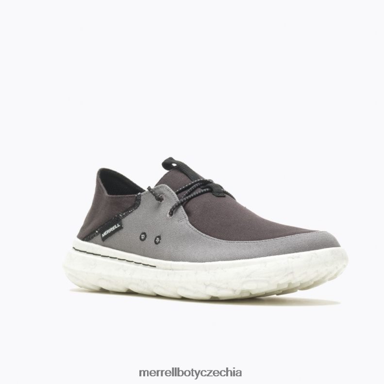 Merrell hut moc 2 canvas (j004891) obuv J064V2773 černá/uhlí muži