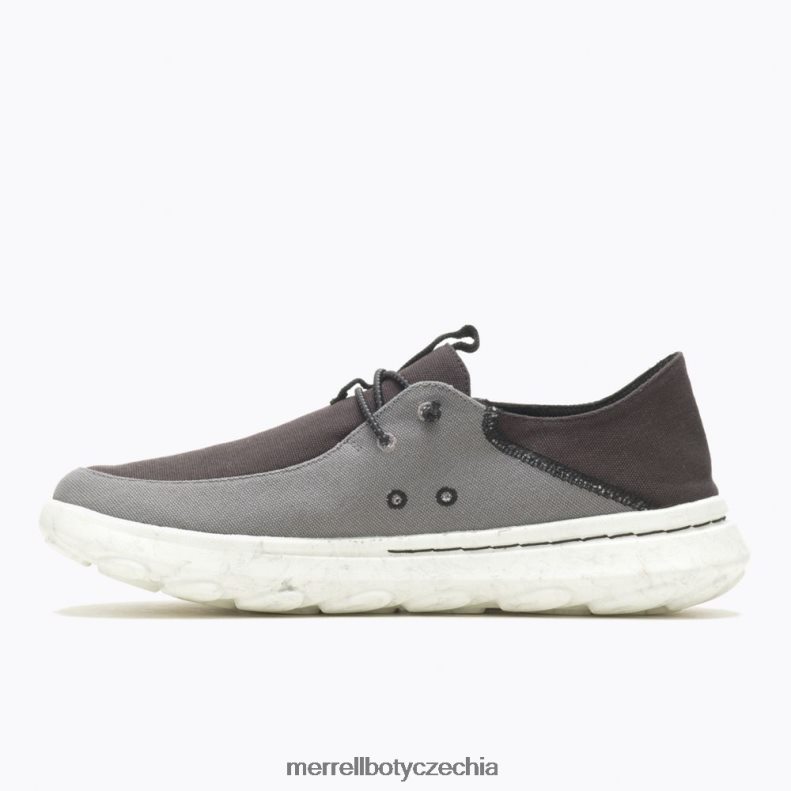 Merrell hut moc 2 canvas (j004891) obuv J064V2773 černá/uhlí muži