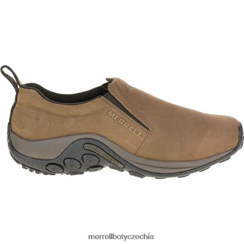 Merrell jungle moc nubuk široká šířka (j63839w) obuv J064V2307 hnědý nubuk muži