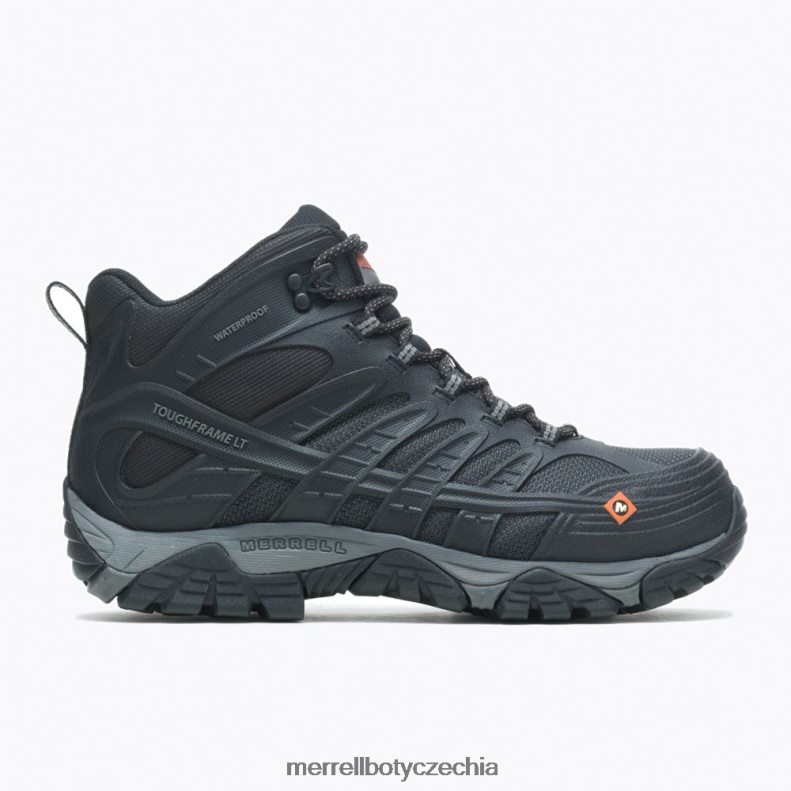 Merrell Moab Velocity se střední šířkou vodotěsného uhlíkového vlákna (j099429w) obuv J064V2342 Černá muži - Kliknutím na obrázek zavøete