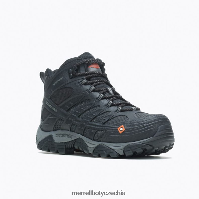 Merrell Moab Velocity se střední šířkou vodotěsného uhlíkového vlákna (j099429w) obuv J064V2342 Černá muži