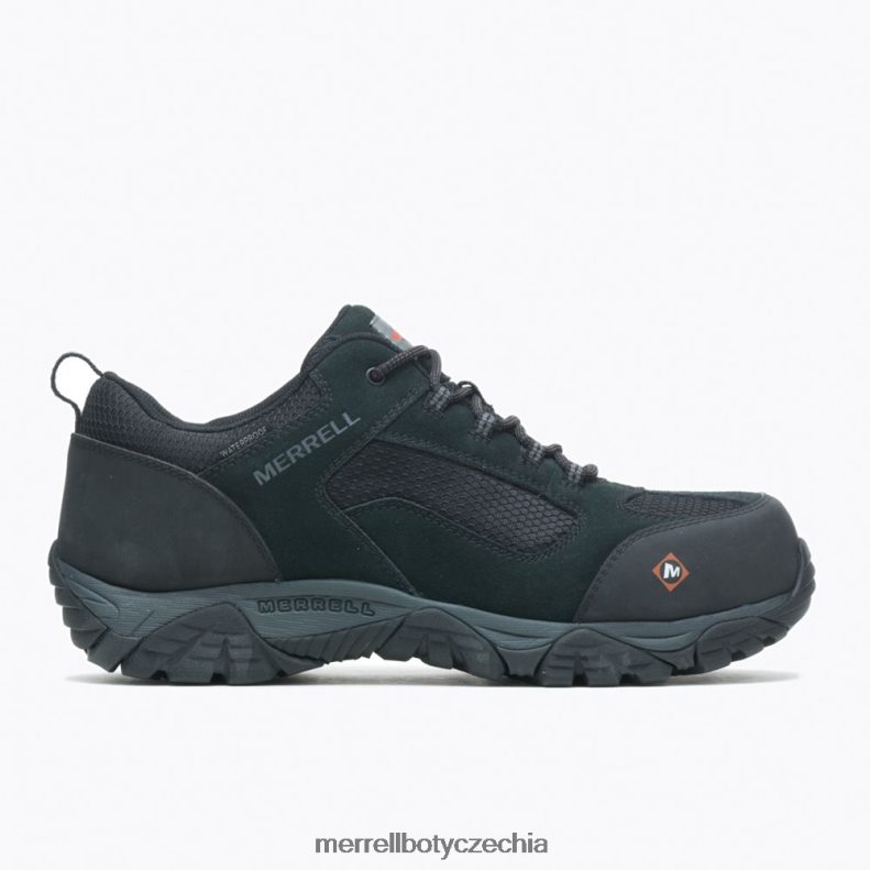 Merrell Voděodolná pracovní bota se špičkou moab onset (j099503) obuv J064V2384 Černá muži