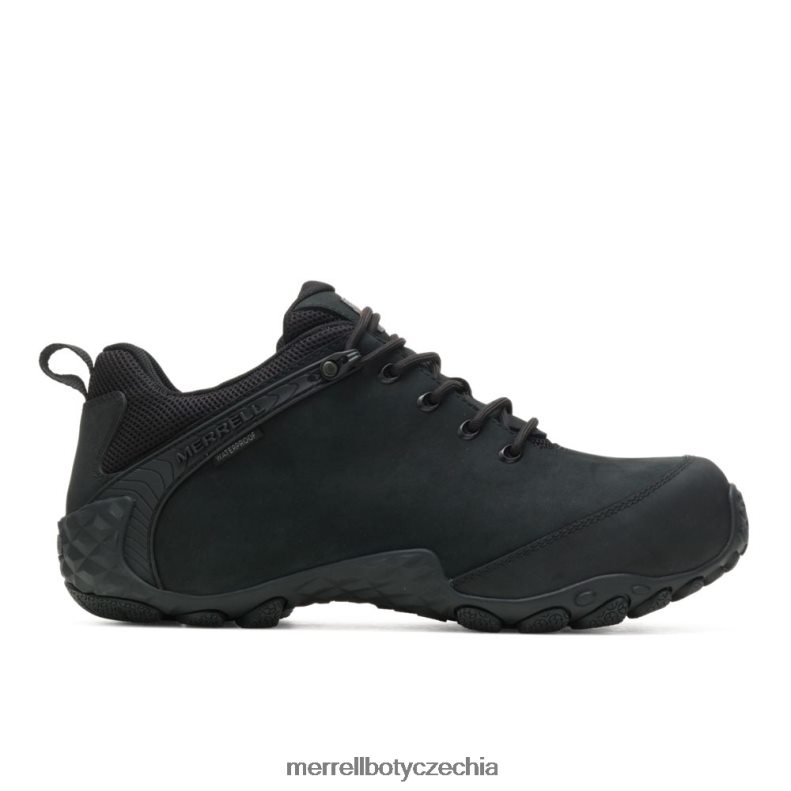 Merrell chameleon flux kůže voděodolná uhlíková vlákna (j003899) obuv J064V2659 Černá muži