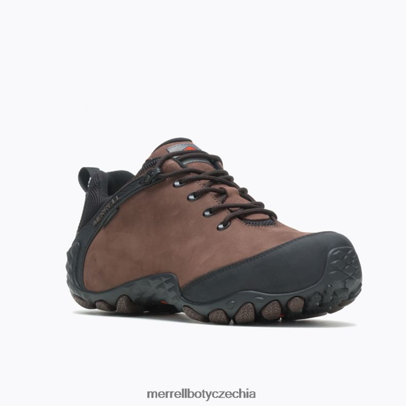 Merrell chameleon flux kůže voděodolná uhlíková vlákna (j003901) obuv J064V2660 hnědý muži