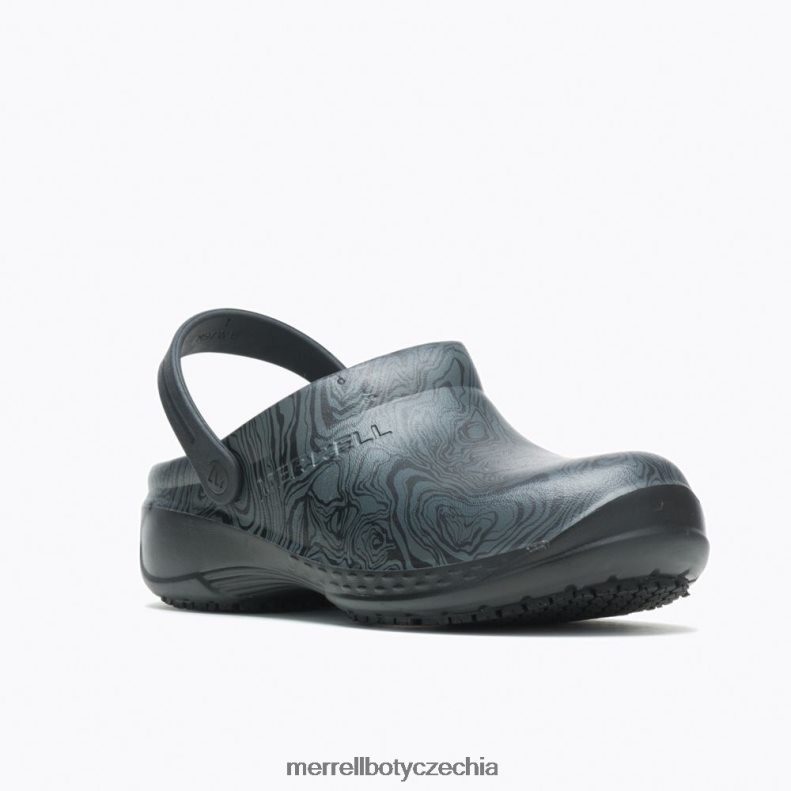 Merrell encore service pro (j004035) obuv J064V2482 černá/žula muži