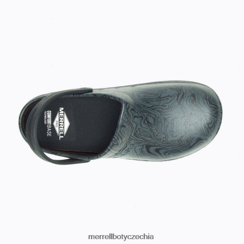 Merrell encore service pro (j004035) obuv J064V2482 černá/žula muži