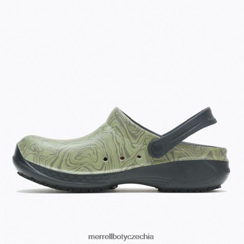 Merrell encore service pro (j004037) obuv J064V2483 olivový muži