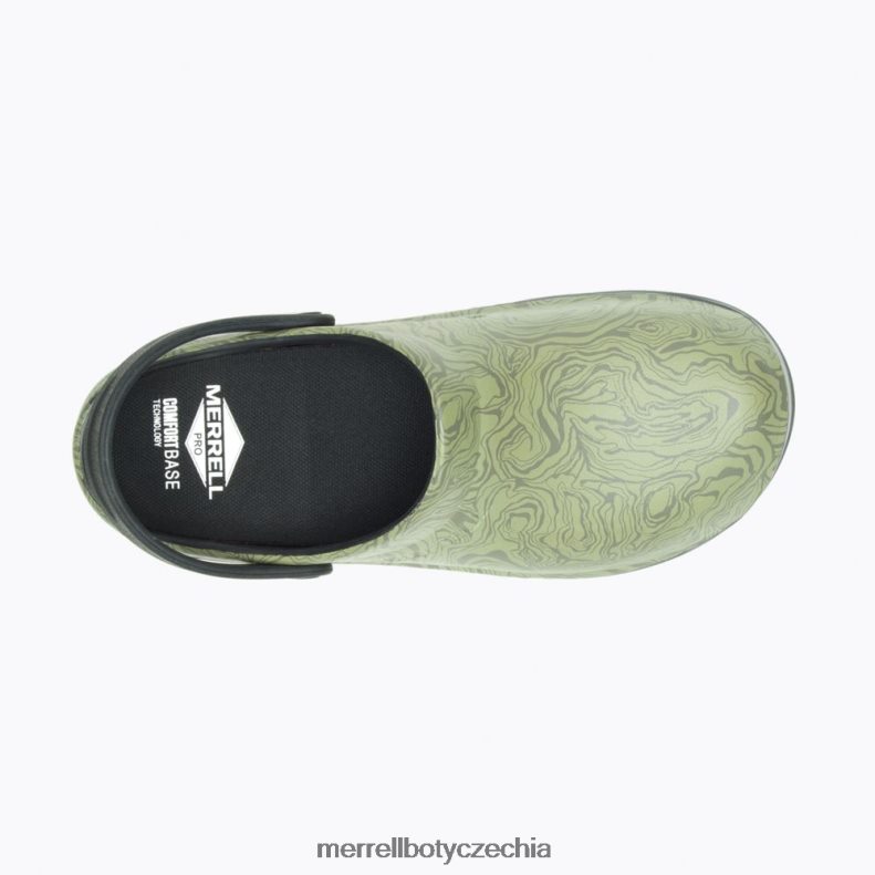 Merrell encore service pro (j004037) obuv J064V2483 olivový muži