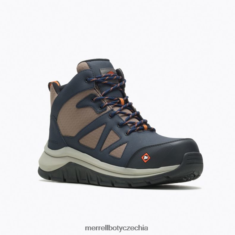 Merrell fullbench rychlost mid cf (j003321) obuv J064V2665 námořnictvo muži