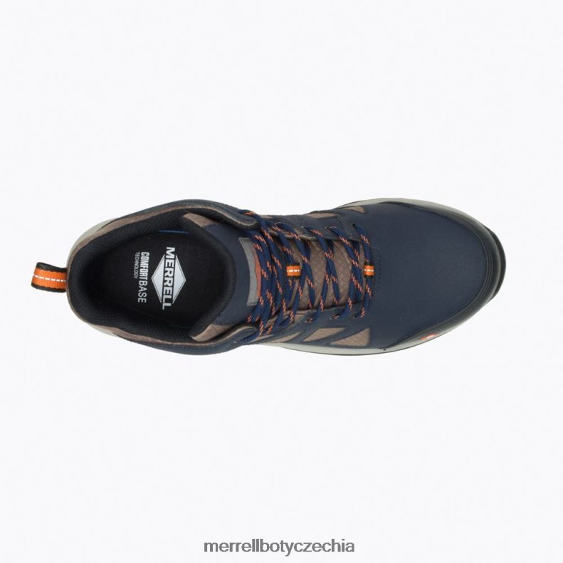 Merrell fullbench rychlost mid cf (j003321) obuv J064V2665 námořnictvo muži