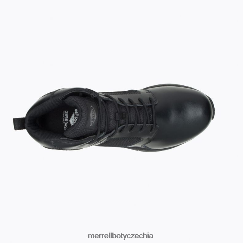 Merrell fullbench taktická středně vodotěsná (j099439) obuv J064V2531 Černá muži