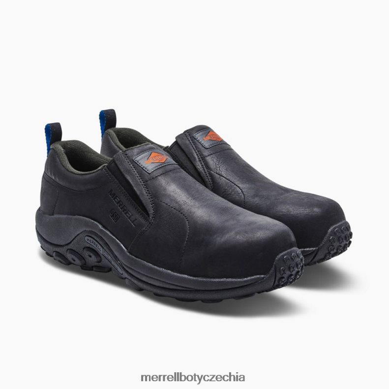 Merrell jungle moc kožená špička sd+ pracovní bota široká šířka (j099379w) obuv J064V2453 Černá muži