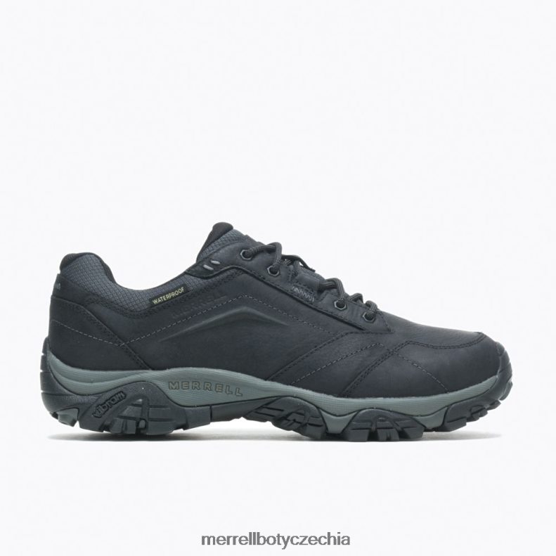 Merrell moab adventure krajka voděodolná široká šířka (j91821w) obuv J064V2366 Černá muži