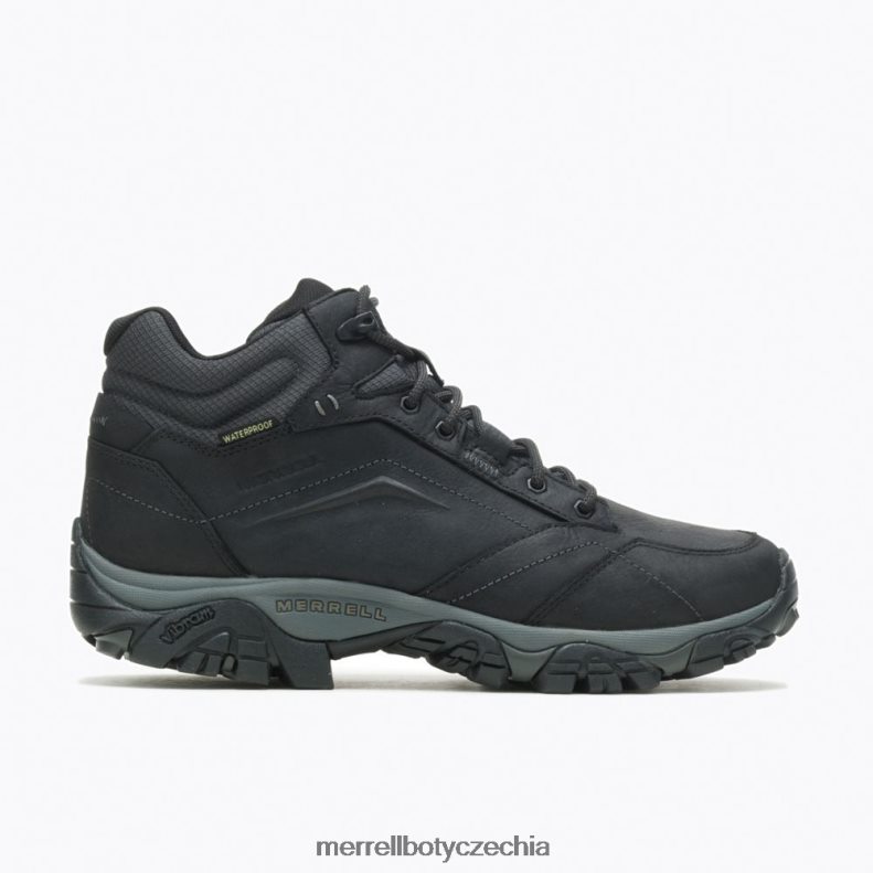 Merrell moab adventure střední vodotěsná široká šířka (j91815w) obuv J064V2327 Černá muži