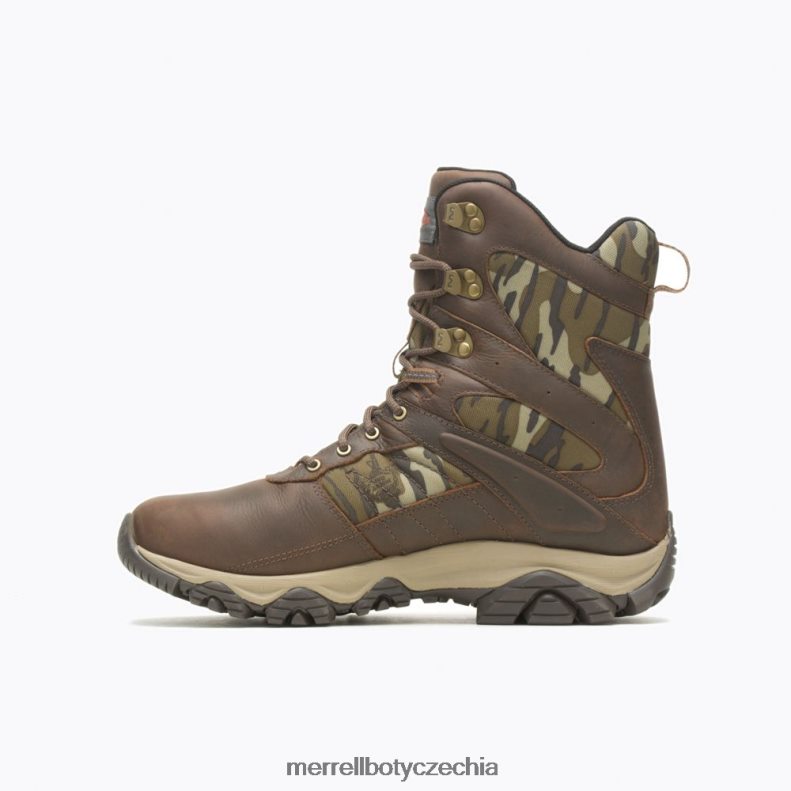 Merrell termo voděodolný moab 2 timber 8 (j004643) obuv J064V2657 karamel/dub muži