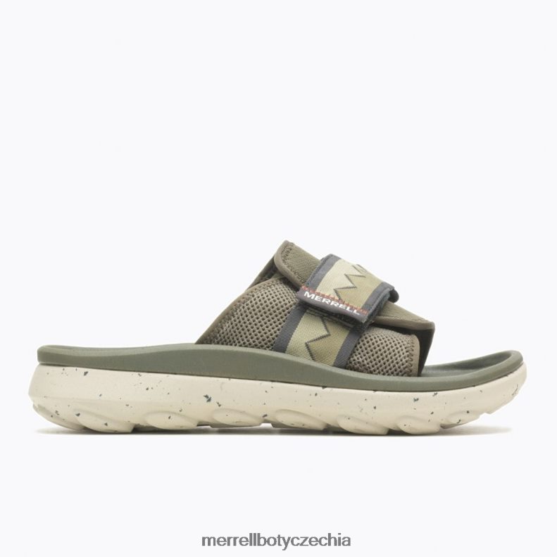 Merrell hut ultra slide (j004939) obuv J064V2113 olivový muži