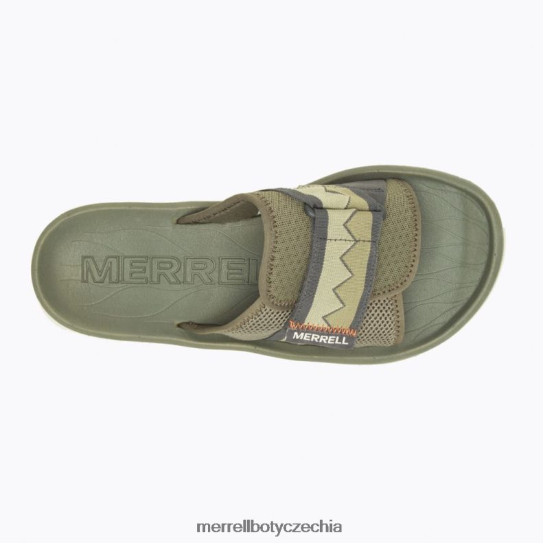 Merrell hut ultra slide (j004939) obuv J064V2113 olivový muži