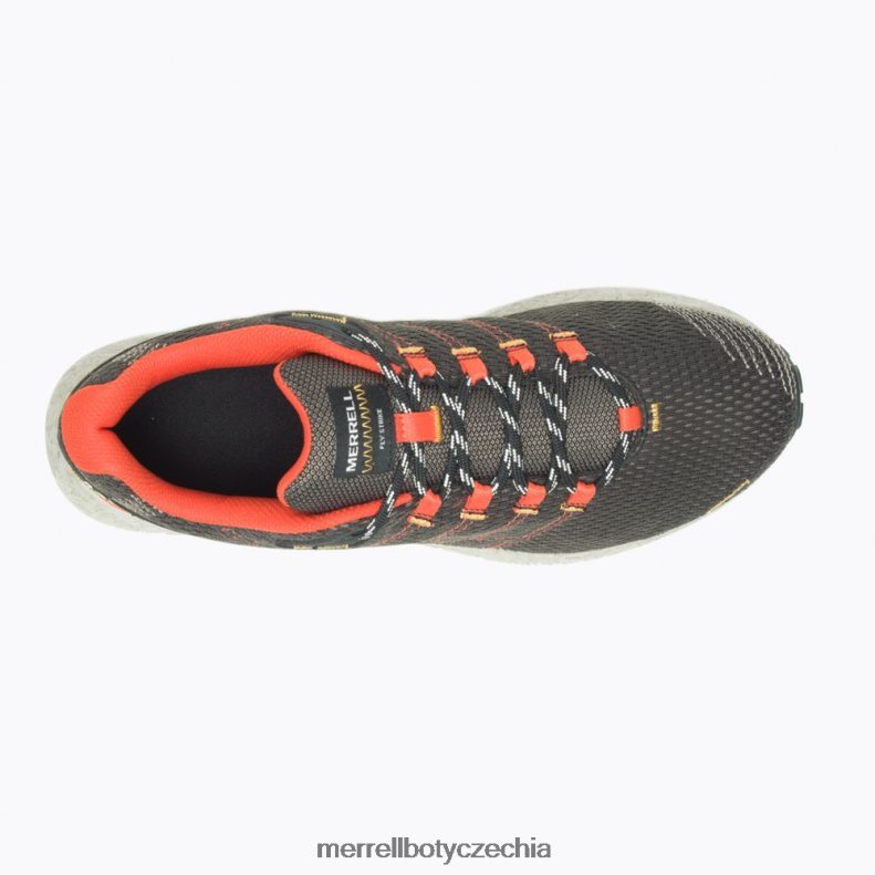 Merrell fly strike (j067377) obuv J064V2736 černá/mandarinka muži