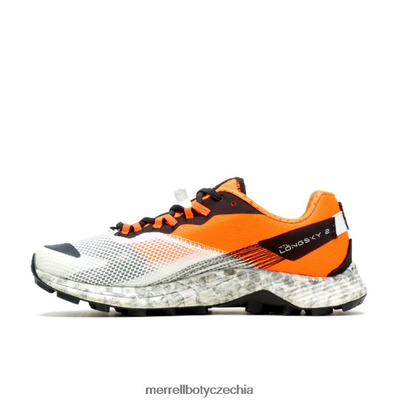 Merrell mtl long sky 2 (j067567) obuv J064V26 bílá/oranžová muži