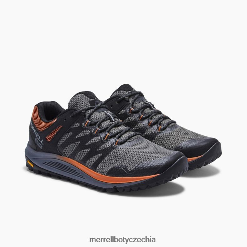 Merrell nova 2 gore-tex (j067081) obuv J064V2204 dřevěné uhlí muži