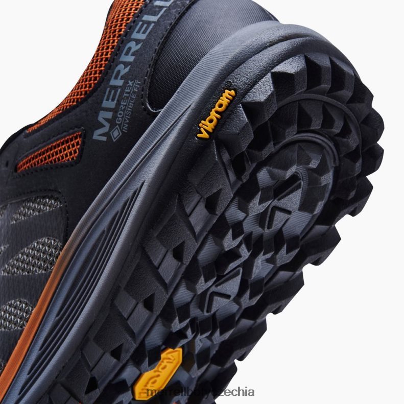 Merrell nova 2 gore-tex (j067081) obuv J064V2204 dřevěné uhlí muži