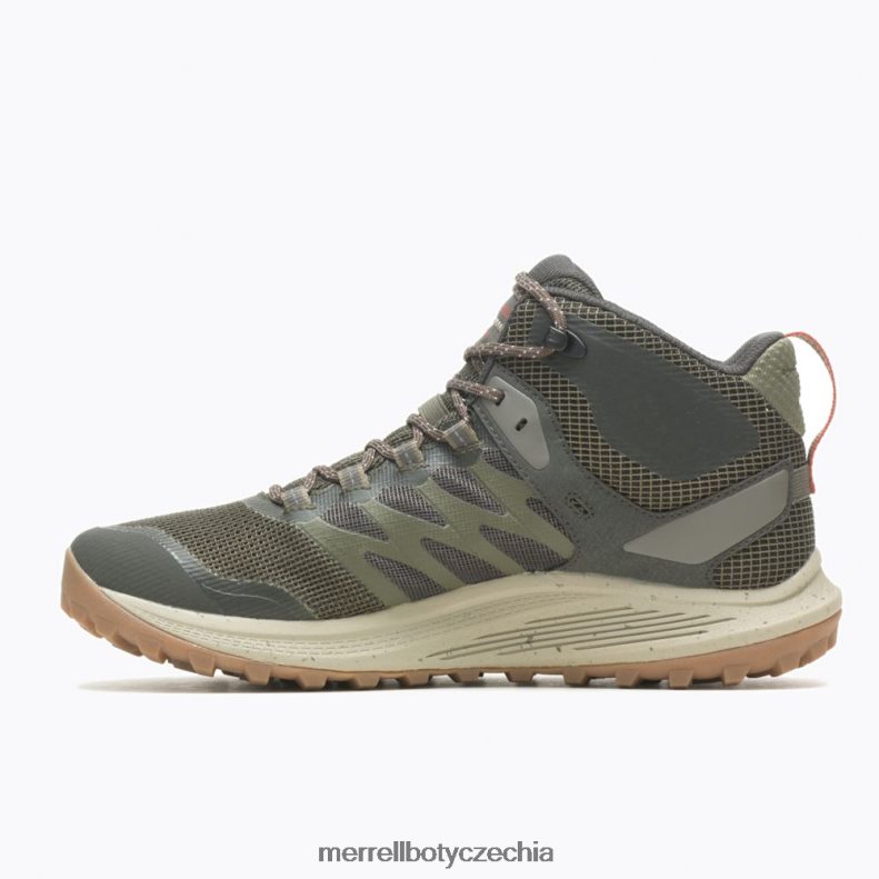 Merrell nova 3 mid gore-tex (j067617) obuv J064V240 olivový muži