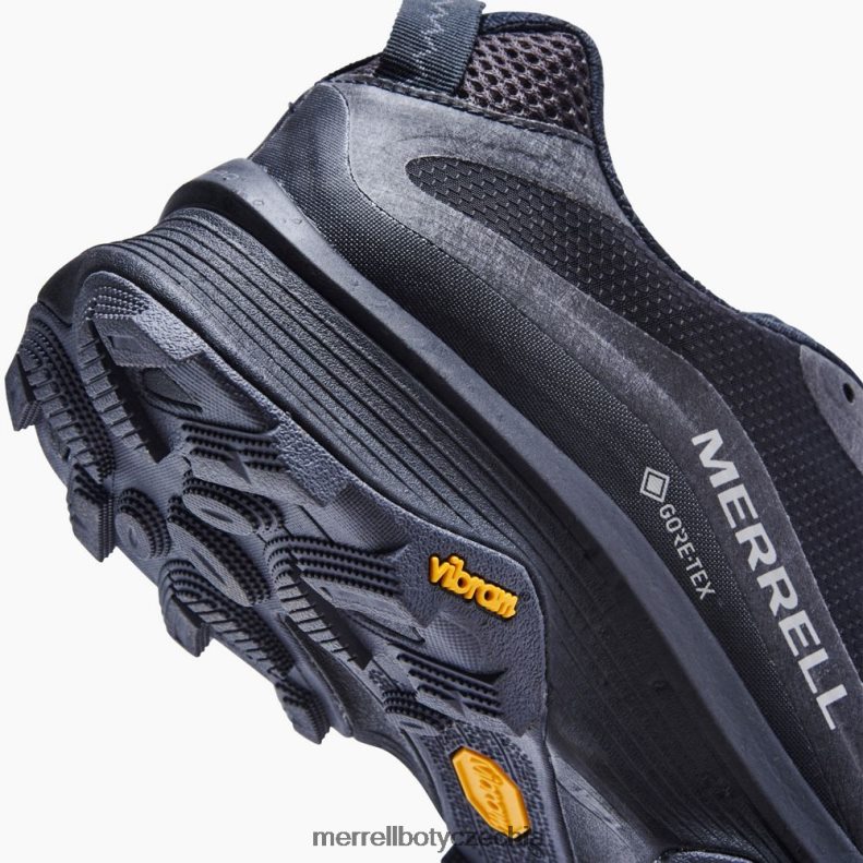 Merrell gore-tex rychlost moab (j067083) obuv J064V223 černá/asfalt muži