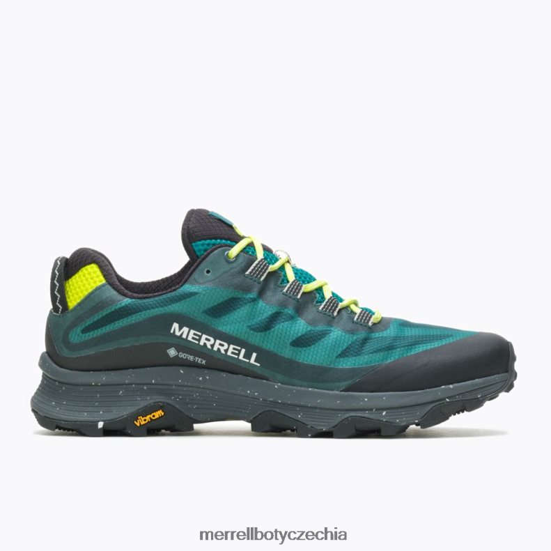 Merrell gore-tex rychlost moab (j067429) obuv J064V221 mořský mech muži