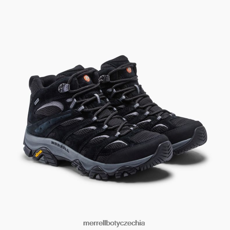 Merrell moab 3 mid gore-tex (j036243) obuv J064V2264 černá/šedá muži