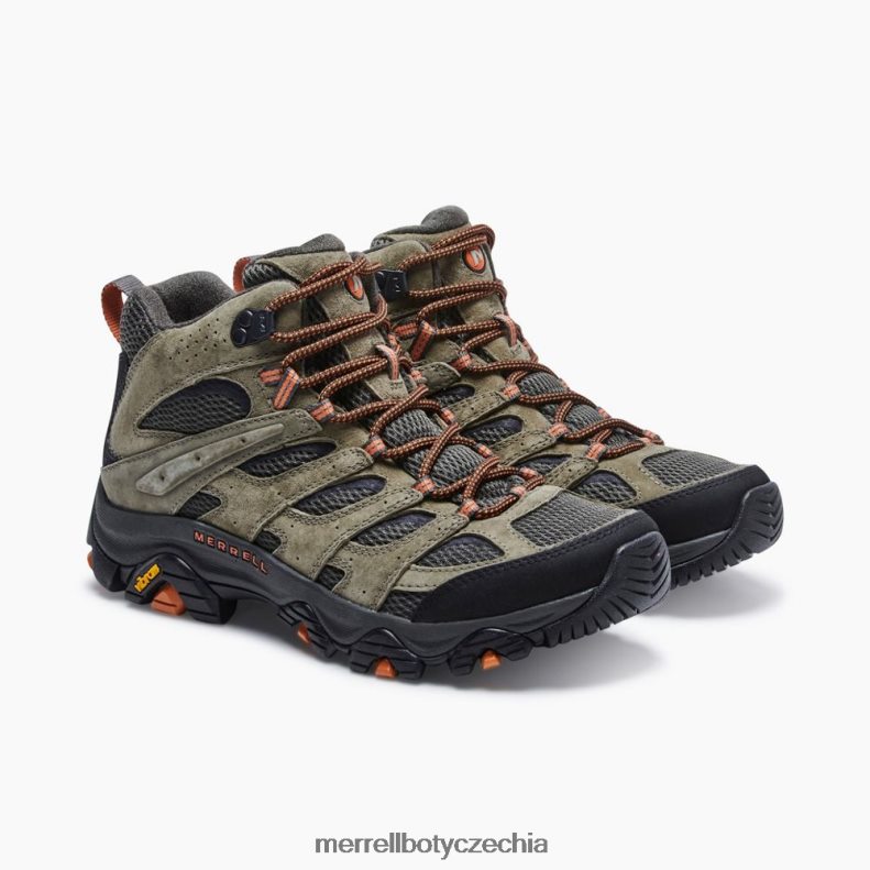 Merrell moab 3 mid (j035867) obuv J064V2134 olivový muži