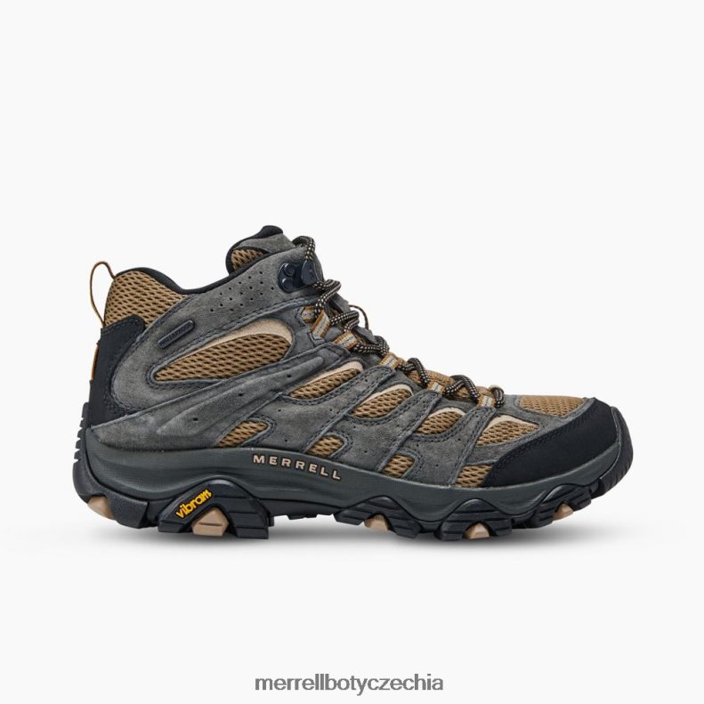 Merrell moab 3 střední voděodolná široká šířka (j036269w) obuv J064V2217 ořešák/beluga muži