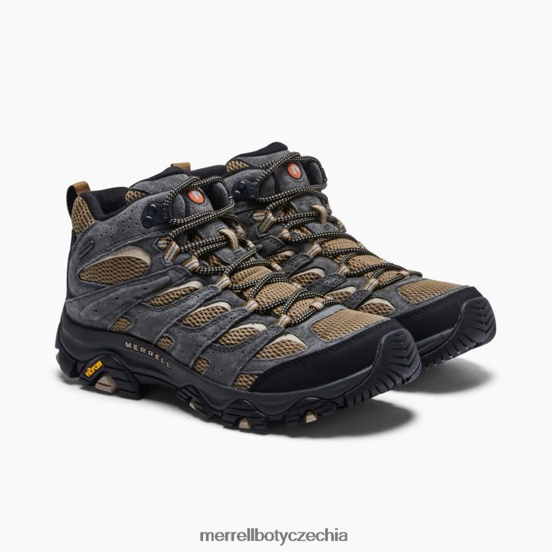 Merrell moab 3 střední voděodolná široká šířka (j036269w) obuv J064V2217 ořešák/beluga muži