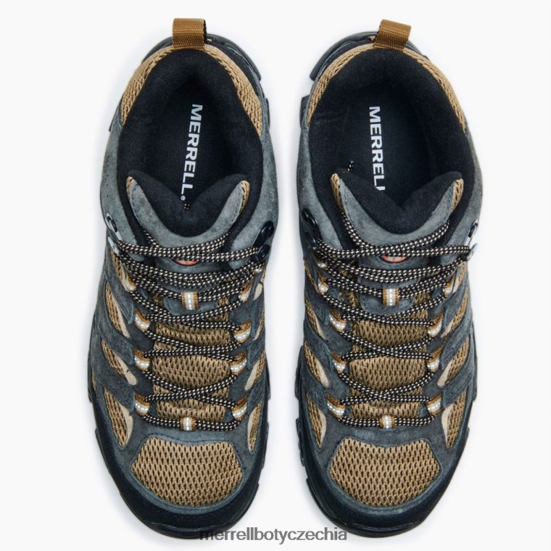 Merrell moab 3 střední voděodolná široká šířka (j036269w) obuv J064V2217 ořešák/beluga muži