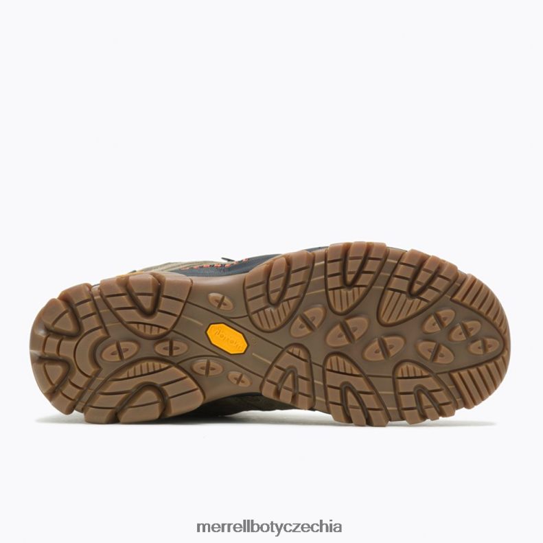 Merrell moab 3 střední voděodolná široká šířka (j036549w) obuv J064V2218 oliva/žvýkačka muži