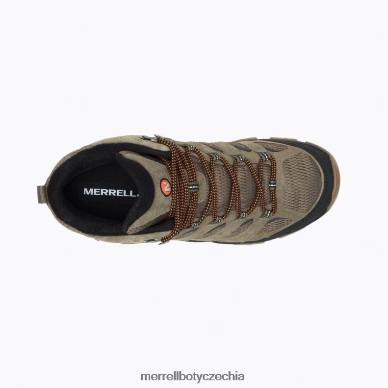 Merrell moab 3 střední voděodolná široká šířka (j036549w) obuv J064V2218 oliva/žvýkačka muži