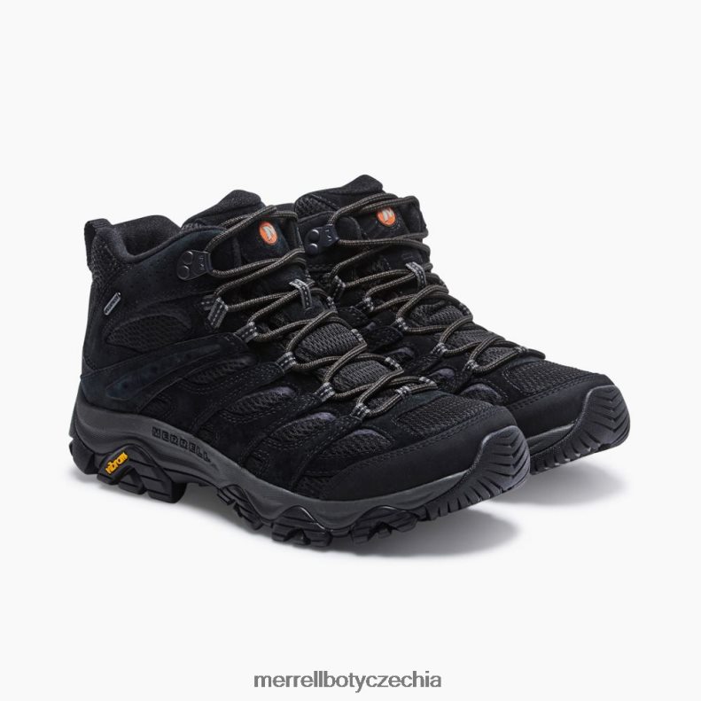 Merrell moab 3 středně voděodolný (j035835) obuv J064V2129 Černá muži