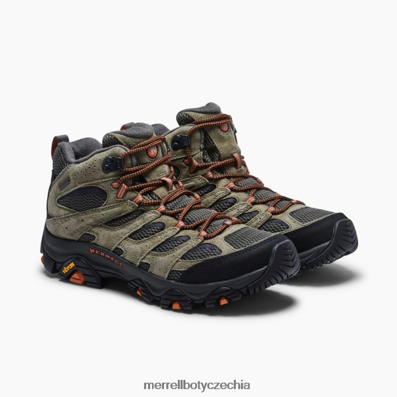 Merrell moab 3 středně voděodolný (j035841) obuv J064V2127 olivový muži