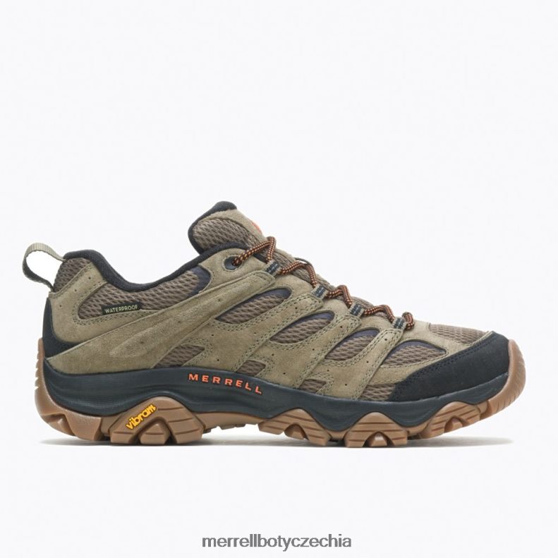 Merrell moab 3 voděodolný (j036553) obuv J064V276 oliva/žvýkačka muži