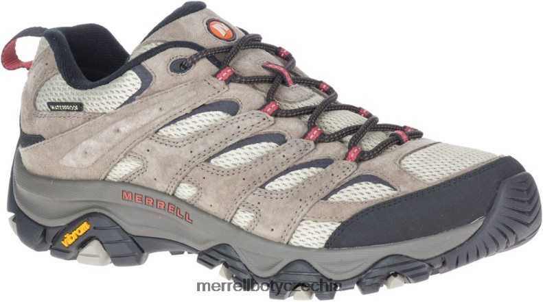 Merrell moab 3 vodotěsná široká šířka (j035851w) obuv J064V2368 tmavě hnědá muži