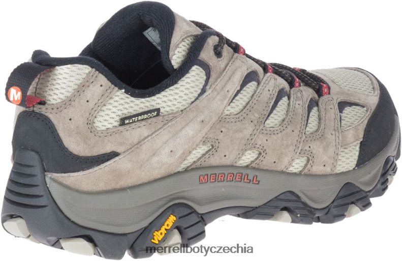 Merrell moab 3 vodotěsná široká šířka (j035851w) obuv J064V2368 tmavě hnědá muži