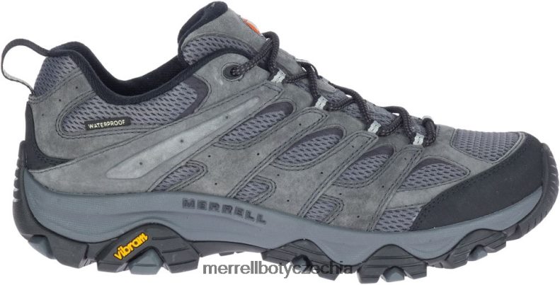 Merrell moab 3 vodotěsná široká šířka (j035855w) obuv J064V2369 žula muži