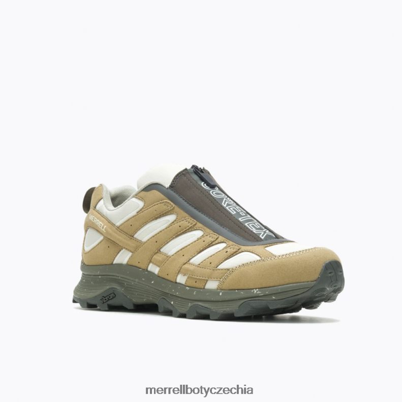 Merrell moab hybridní zip gore-tex 1trl (j004733) obuv J064V2572 kojot/oliva muži