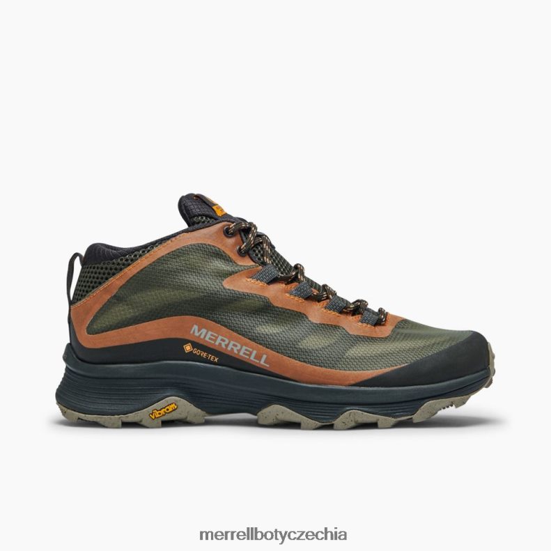 Merrell moab speed mid gore-tex široká šířka (j135411w) obuv J064V2354 lišejník muži