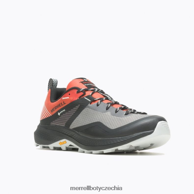 Merrell mqm 3 goretex (j037181) obuv J064V211 dřevěné uhlí/mandarinka muži