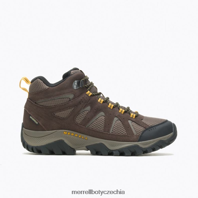 Merrell oakcreek střední voděodolná široká šířka (j036401w) obuv J064V2604 espresso muži