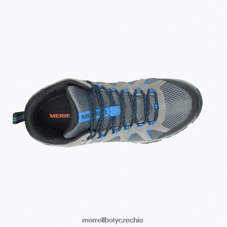 Merrell oakcreek středně voděodolný (j035923) obuv J064V2614 dřevěné uhlí muži